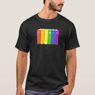 Lgbt Pride Flag For Book Gay Lgbt Month T-Shirt
