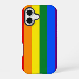 LGBT pride flag iPhone 16 Case