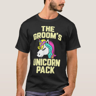 Lgbt Pride Gay Bachelor Party Unicorn Pack Engagem T-Shirt