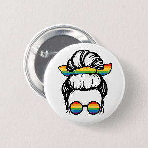 LGBT-Pride. Gay love 2 Inch Round Button
