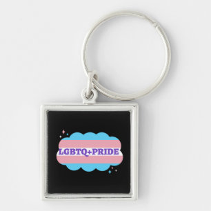 LGBT+Pride. Gay- rainbow love.   Keychain