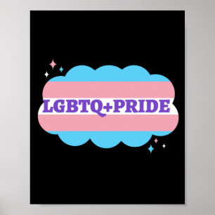 LGBT+Pride. Gay- rainbow love. Poster