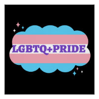 LGBT+Pride. Gay- rainbow love. Poster