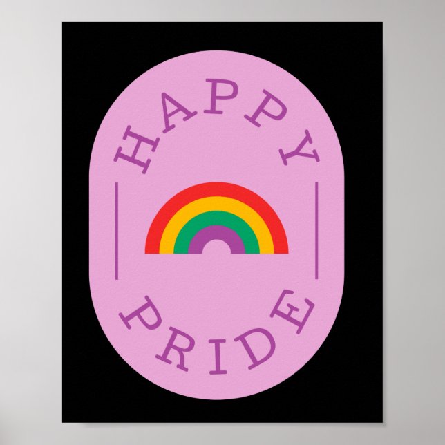 LGBT-Pride. Happy pride. Gay love. Poster (Front)