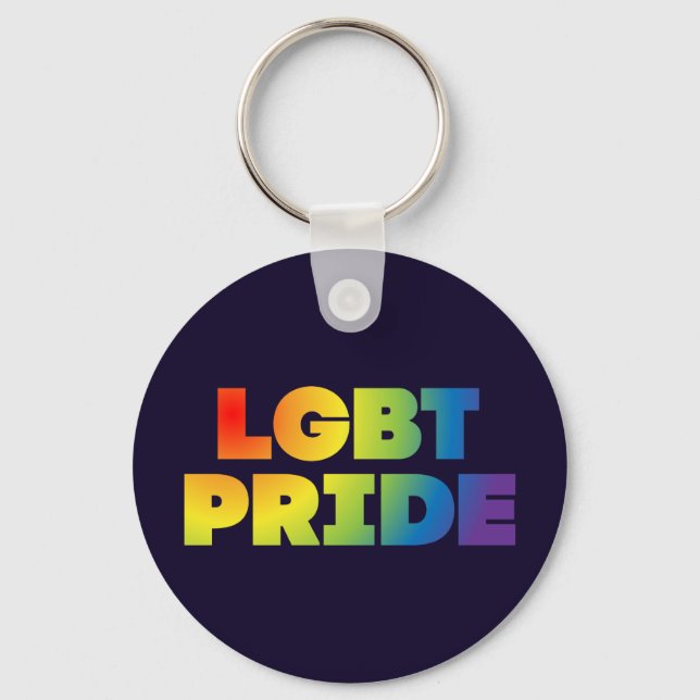LGBT PRIDE KEYCHAIN (Front)