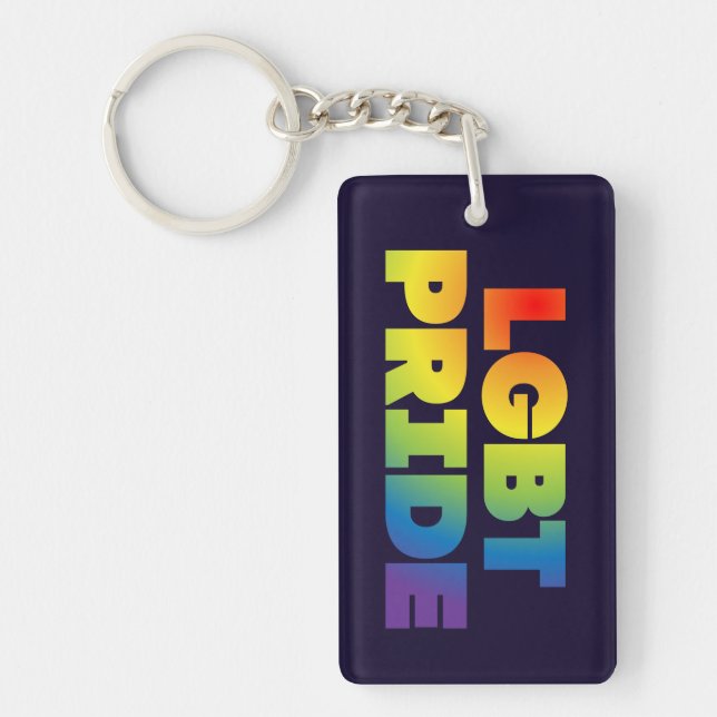 LGBT PRIDE KEYCHAIN (Front)