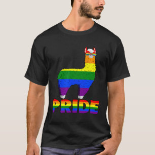 LGBT Pride Llama Gay Lesbian Resist Men Women T-Shirt