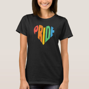 Lgbt Pride Love Heart Lgbt Ally Gay Transgender Hu T-Shirt