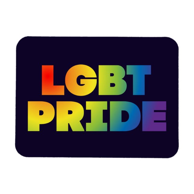 LGBT PRIDE MAGNET (Horizontal)