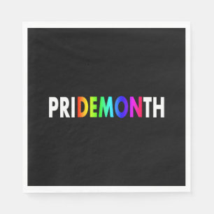Lgbt Pride Month For Gay Pride Month Festival Napkin