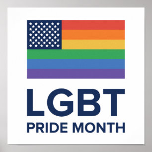 LGBT Pride Month   United States Poster