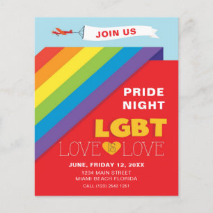 LGBT Pride Night Flyer