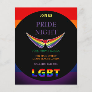LGBT Pride Night Flyer 