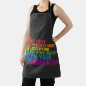 LGBT Pride Parents Accepting Im Your Mom Now Gay Apron (Insitu)