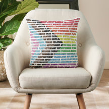 LGBT Pride Professions Word Cloud White