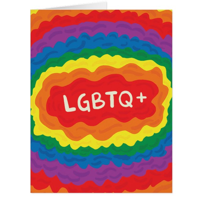 LGBT+pride. queer, couleur arc-en-ciel. (Devant)