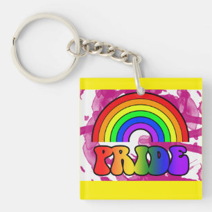 Lgbt Pride Rainbow Keychain