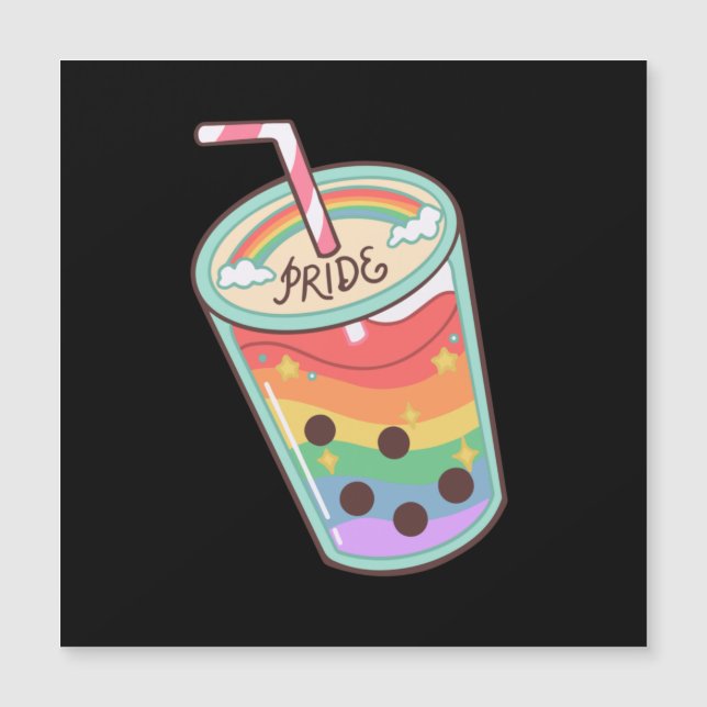 LGBT+pride. Rainbow love shake.   (Front)