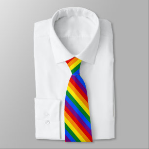 LGBT PRIDE Rainbow Neck Tie