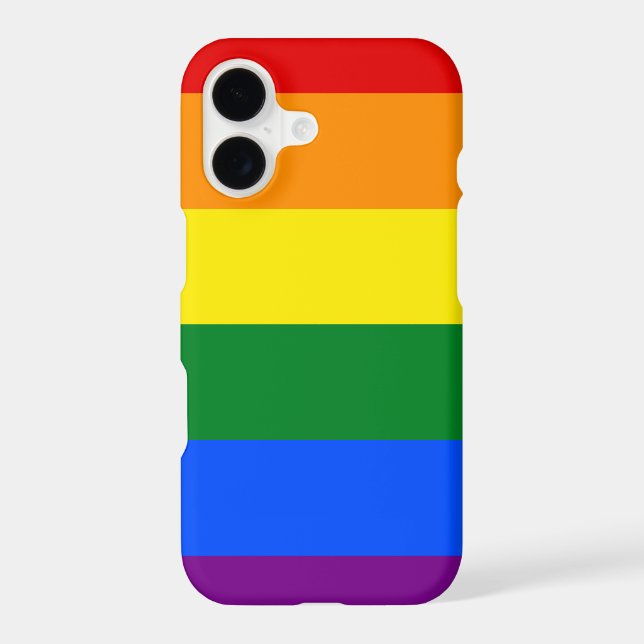 LGBT Pride Rainbow Stripes (Back)