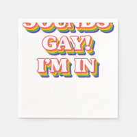 LGBT Pride Shirt - Sounds Gay I'm In 