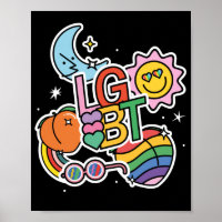 LGBT+Pride. True love. Rainbow flag.