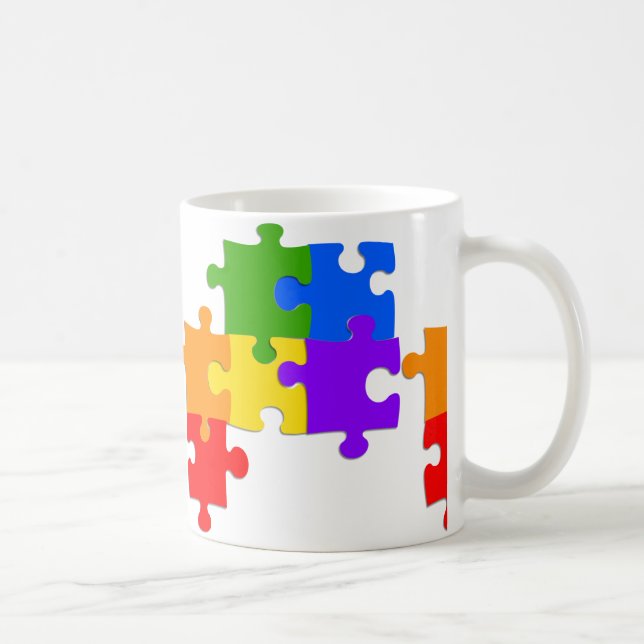 LGBT Puzzle Coffee Mug (Right)