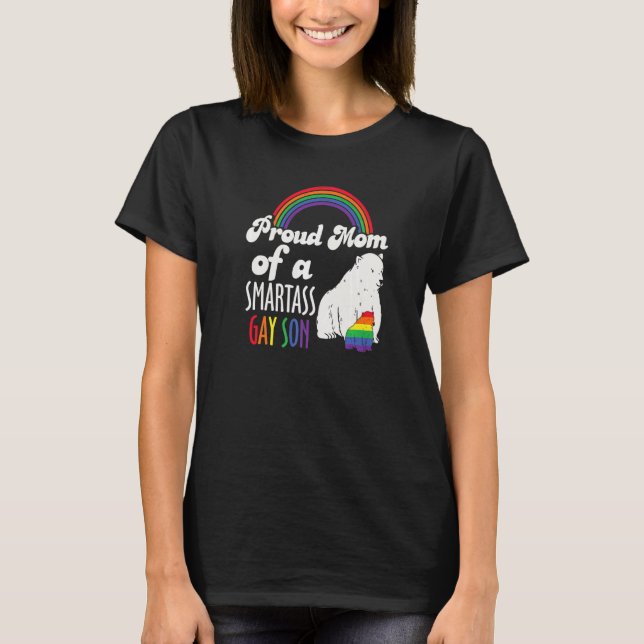Lgbt Queer Pride Social Movement Gay Son Rainbow B T-Shirt (Front)