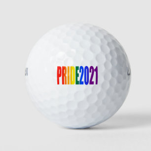 LGBT Rainbow Flag Colours LGBTQ Gay Pride 2021 Golf Balls