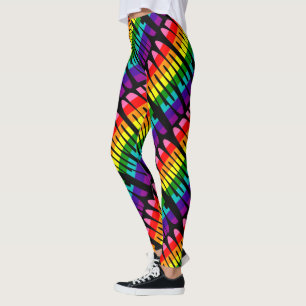 LGBT Rainbow Flag Funny Typography Gay Pride 2020 Leggings