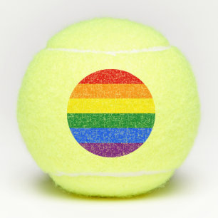 LGBT Rainbow flag Tennis Balls