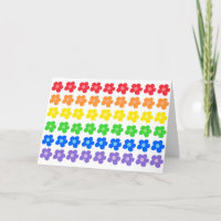 LGBT Rainbow Flowers Gay Will you be my Valentine?