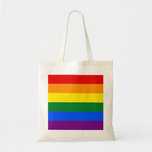 LGBT Rainbow Gay Pride Flag Tote Bag