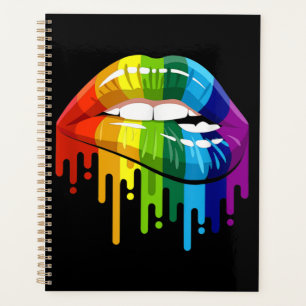 LGBT Rainbow Lip Gay pride