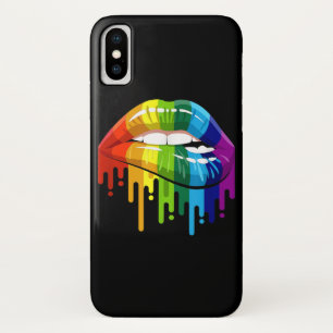 LGBT Rainbow Lip Gay Pride Case-Mate iPhone Case