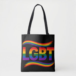 LGBT Rainbow Pride Tote Bag