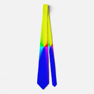 LGBT Rainbow Radial Colours Tie