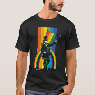 LGBT Rainbow Supporter Gay St Patricks Day  2 T-Shirt