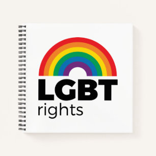 LGBT Rights Rainbow Notebook
