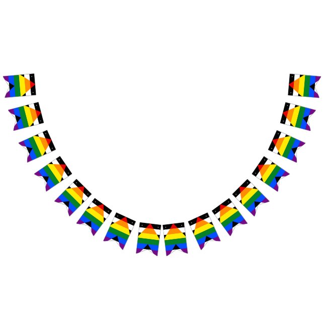 LGBT straight ally flag banner (All)