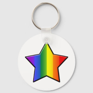 LGBT Super Star Keychain
