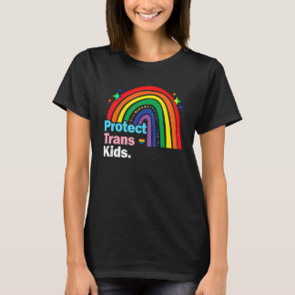 Lgbt Support Protect Trans Kid Pride Lgbt Rainbow T-Shirt