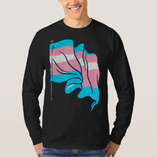 Lgbt Transsexual Flag Trans Pride Human Rights Tra T-Shirt