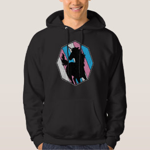Lgbt Unicorn Trans Pride Transsexual Flag Queer Tr Hoodie
