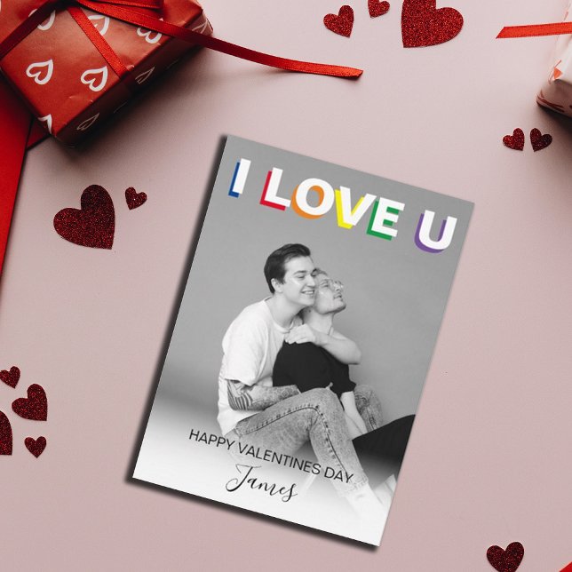LGBT Valentines Day Holiday Card (Creator Uploaded)