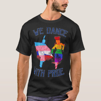 LGBT We Dance With Pride Native American T-Shirt