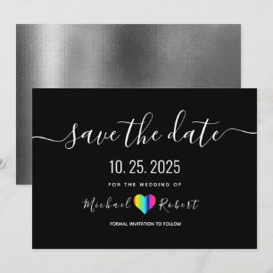 LGBT Wedding Save The Date