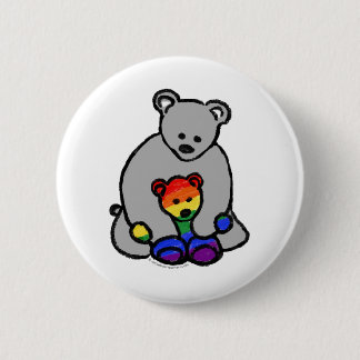 LGBTQ+ Ally 2 Inch Round Button