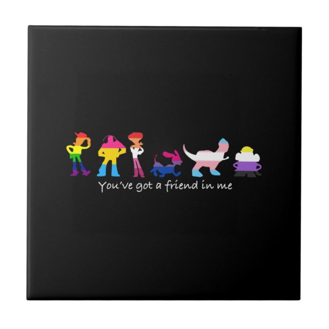 Lgbtq ally  6 tile (Front)