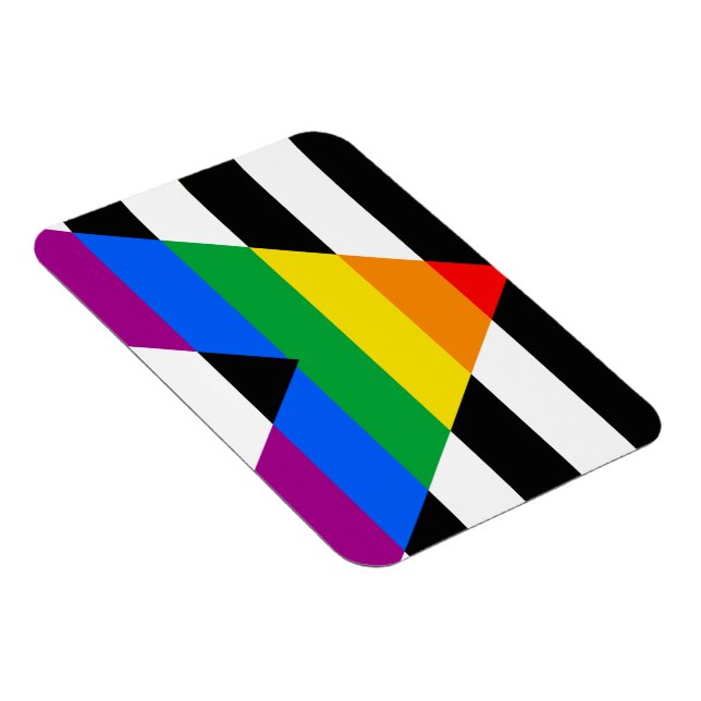 LGBTQ+ Ally Flag Magnet (Right Side)